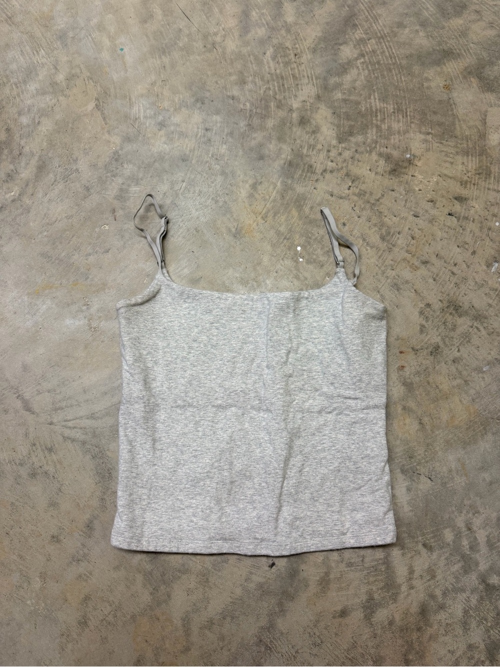 Abercrombie & Fitch Light Grey Spaghetti Strap Camisole